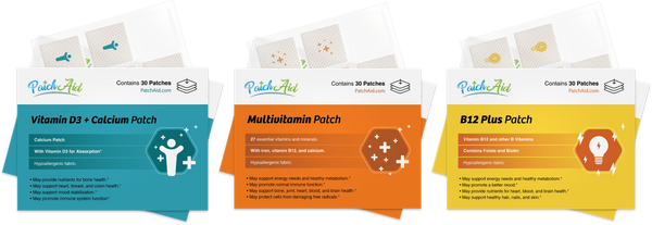 Gastric Band Vitamin Patch Pack by PatchAid