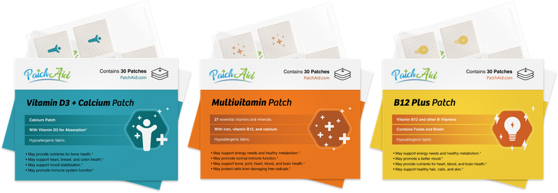 Gastric Band Vitamin Patch Pack by PatchAid