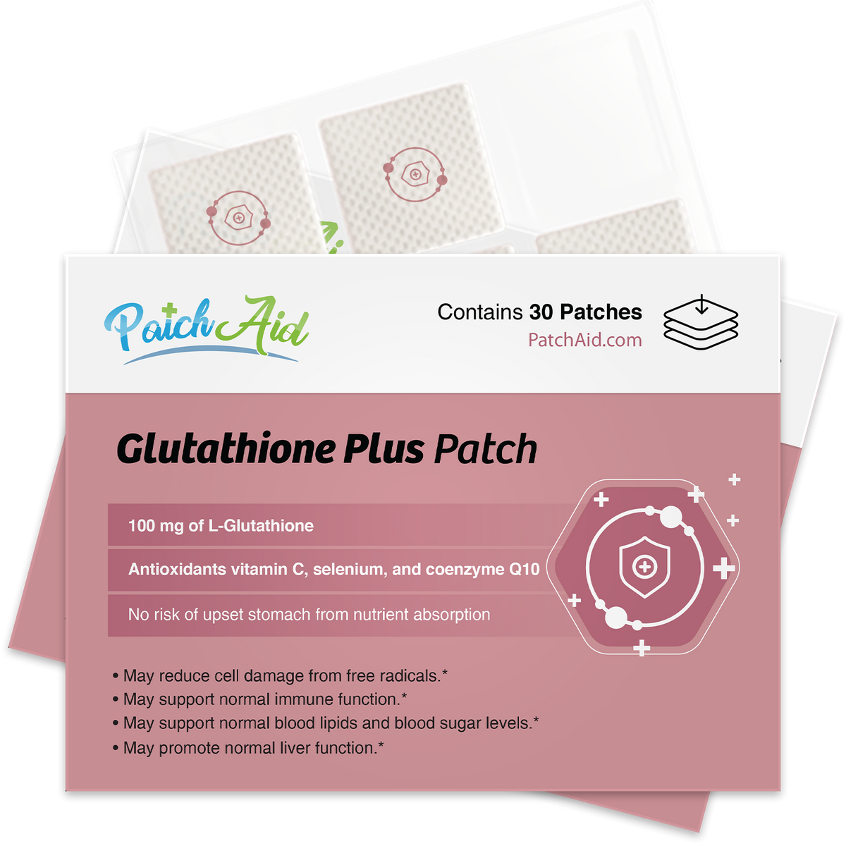 nadh glutathione Glow & Renew Duo: NAD+ & Glutathione by PatchAid