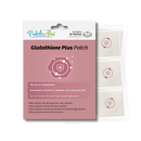 PatchAid Glutathione Plus Patches with 100 mg of L-glutathione, vitamin C, selenium and coenzyme Q10. 