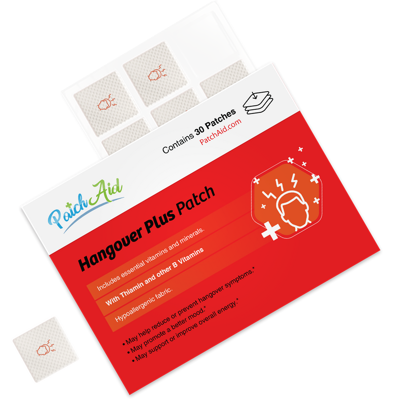 Hangover Plus Vitamin Patch by PatchAid