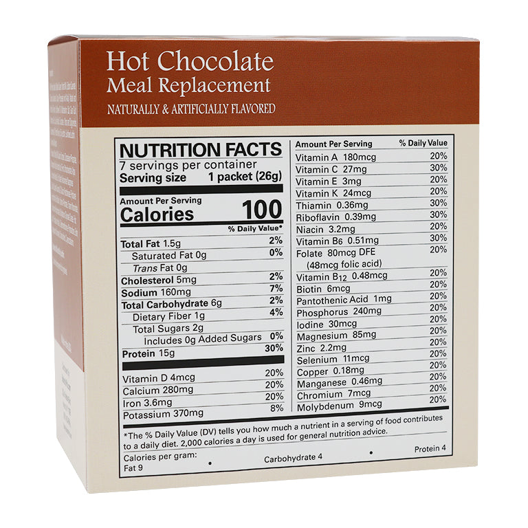 BariatricPal 15g Protein Hot Drink - Hot Chocolate (Aspartame Free)