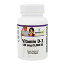 Vitamin D-3 125mcg (5000 IU) - Easy Swallow Vegetarian Softgels by BariatricPal