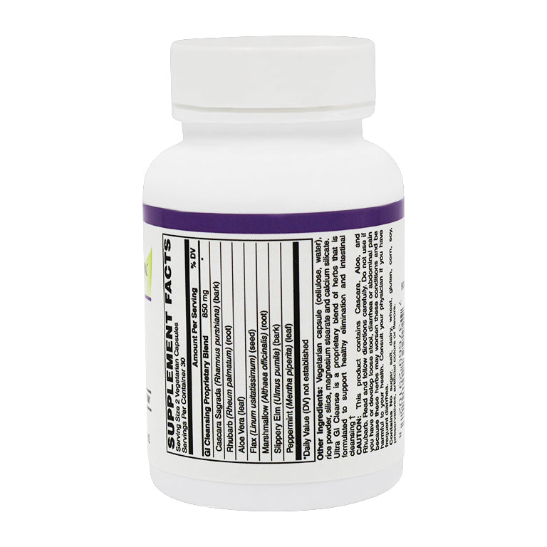 Ultra GI Cleanse Capsules by BariatricPal - Supports Colon Health and Elimination