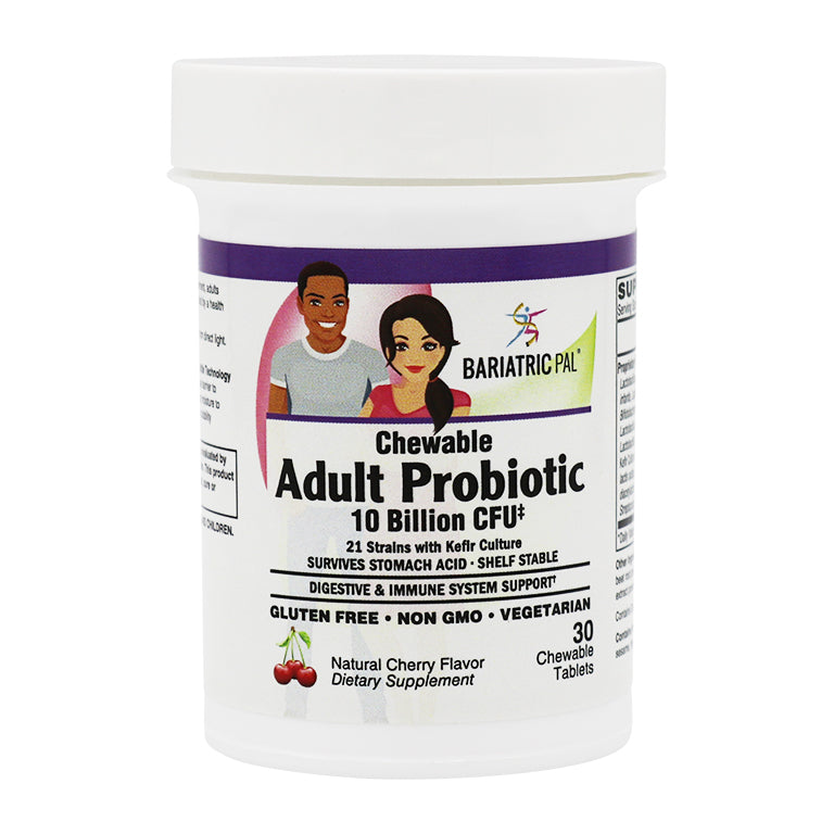 Chewable Adult Probiotic 10 Billion by BariatricPal