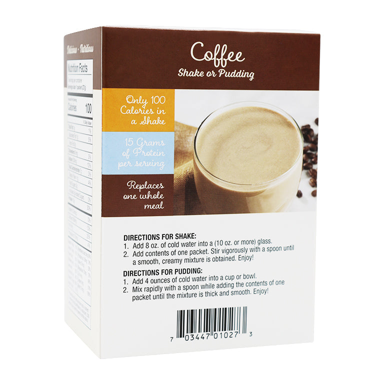 BariatricPal 15g Protein Shake or Pudding - Coffee