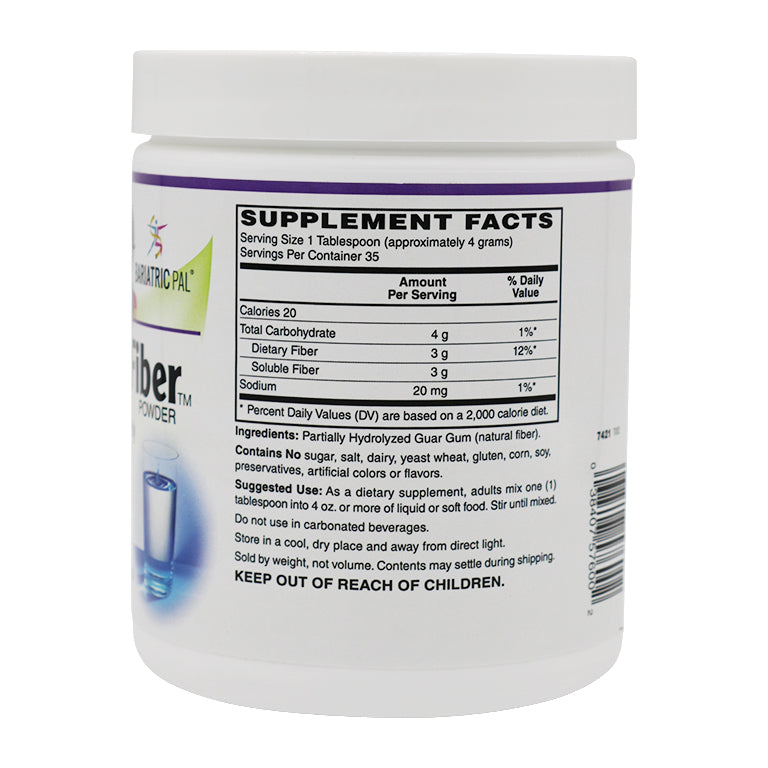 ClearFiber™ Powder by BariatricPal - Dissolves Clearly with No Grit, Thickening or Flavor!