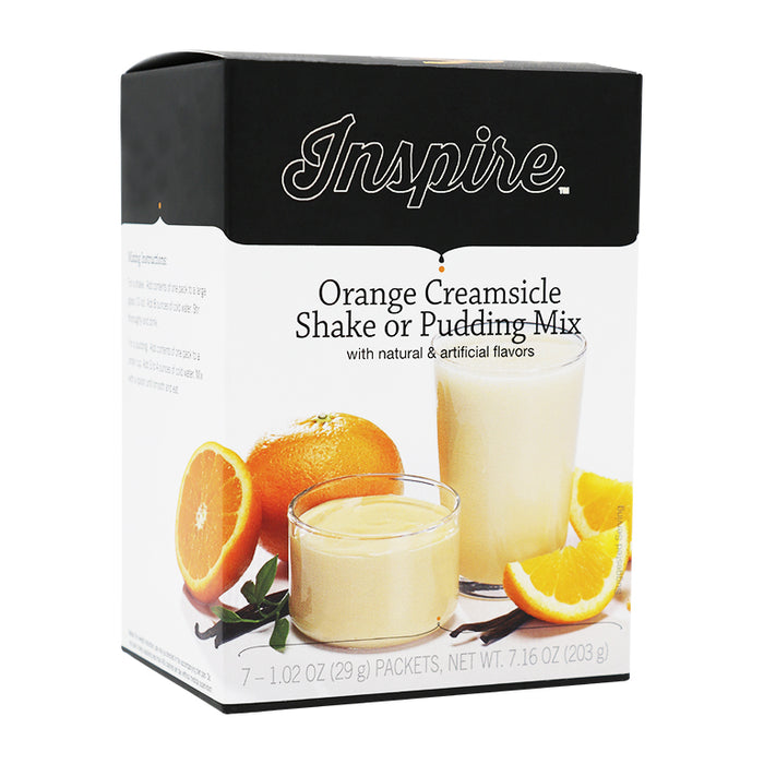 Inspire 15g Protein Shake or Pudding by Bariatric Eating - Orange