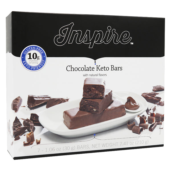 Inspire Keto Protein Bars by Bariatric Eating - Chocolate