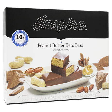 Barres protéinées Inspirez Keto de Bariatric Eating - Beurre de cacahuète