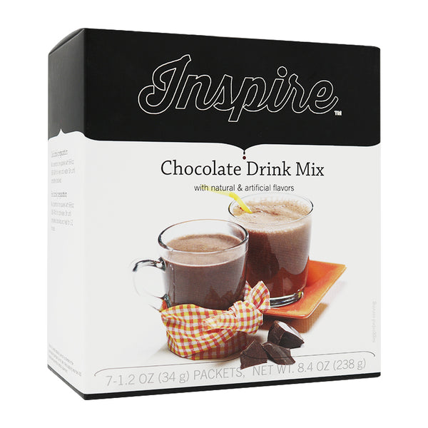 Inspire 18g Protein Hot or Cold Drink Mix by Bariatric Eating - Chocolate