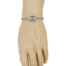 Gastric Surgery Medical Alert Bracelet with Dual-Engraved Disk and Caduceus Charm by BariatricPal