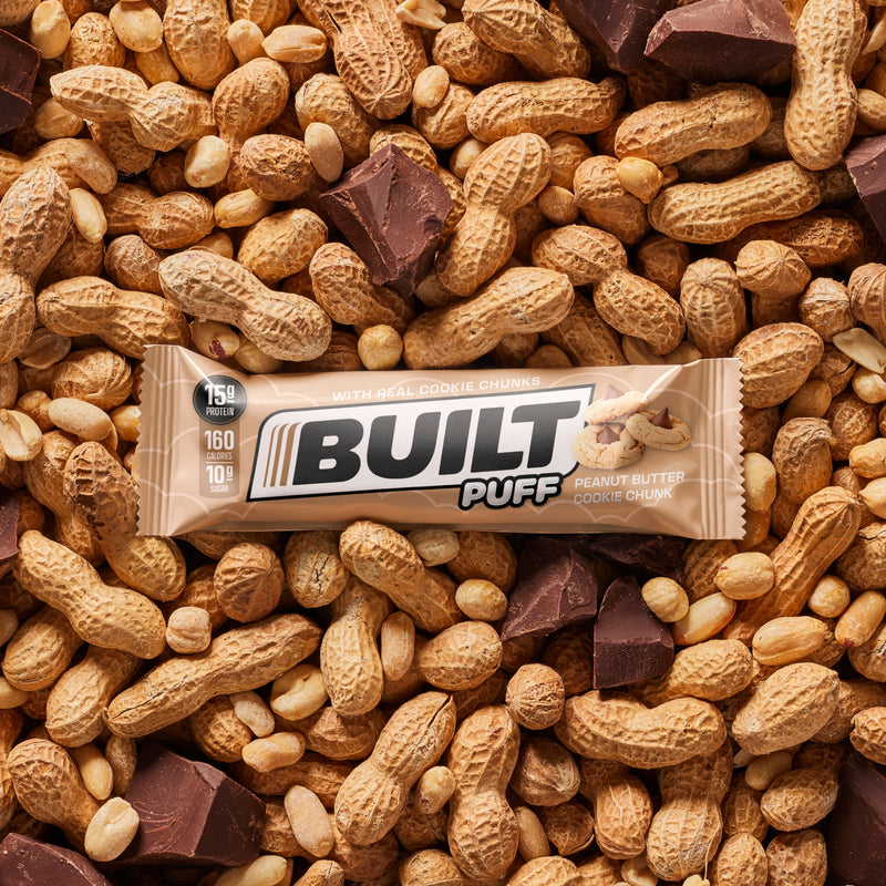 Built Bar Protein Puffs - Peanut Butter Cookie Chunk Puff