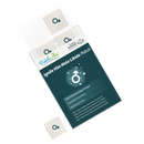 A box of "Ignite Him Male Libido Patch" featuring a teal background, product details, and a symbol representing male libido, with several patches displayed next to the box.