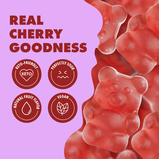 Gummy Candy by Shameless Snacks - So Beary Cherry