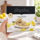 Inspire Fluffy Lemon Bars with 15g Protein + Fiber