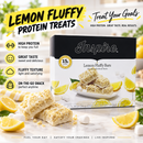 Inspire Fluffy Lemon Bars with 15g Protein + Fiber