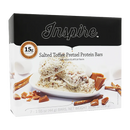 Inspire Salted Toffee Pretzel Protein Bars by Bariatric Eating with 15 grams of protein