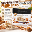 Inspire Salted Toffee Pretzel Protein Bars by Bariatric Eating with 15 grams of protein