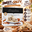 Inspire Salted Toffee Pretzel Protein Bars by Bariatric Eating with 15 grams of protein