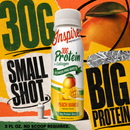 Inspire + Collagen Protein Shot with 30grams of protein in a 3-fluid-ounce bottle.