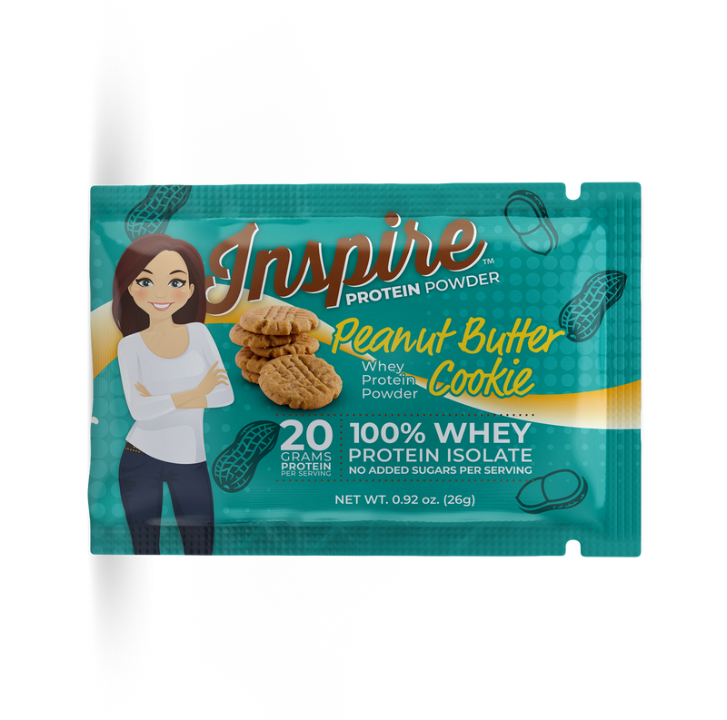 Inspire Peanut Butter Cookie Protein Powder by Bariatric Eating