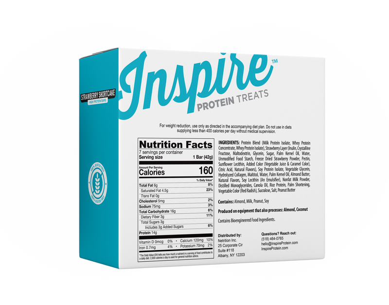 Inspire High Protein Bars by Bariatric Eating