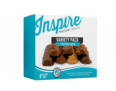 Barres protéinées Inspire - Lot découverte - Une boîte