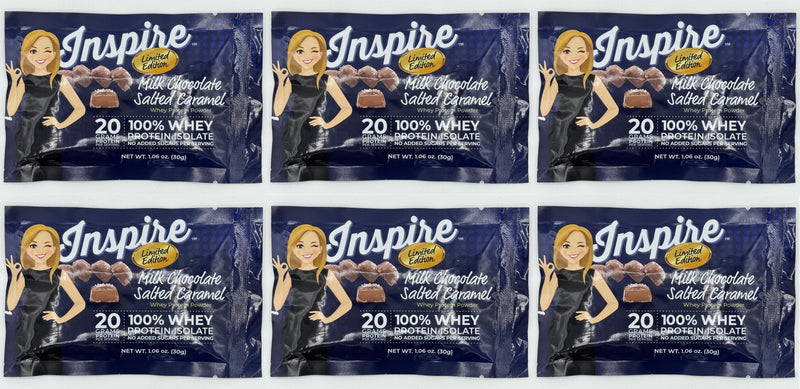 Inspire Milk Chocolate Salted Caramel Protein Powder by Bariatric Eating