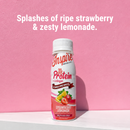 Inspire Strawberry Lemonade Power Shot with 30 grams of protein plus collagen in a 3-fluid-ounce serving.