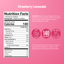 Inspire Strawberry Lemonade Power Shot with 30 grams of protein plus collagen in a 3-fluid-ounce serving.