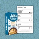 LIVIVA Original Shirataki Instant Rice, a lower-carb, lower-calorie rice alternative that is vegan, gluten-free, soy-free and non-GMO.