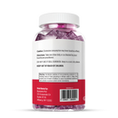 BariatricPal Sour Raspberry Iron Chews with 45 mg iron, vitamin C and probiotics. Sugar-free, 60-count bottle with suggested use. 
