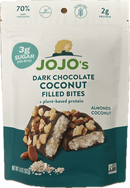JoJo's Dark Chocolate Bites + Plant Based Protein, 3.6 oz