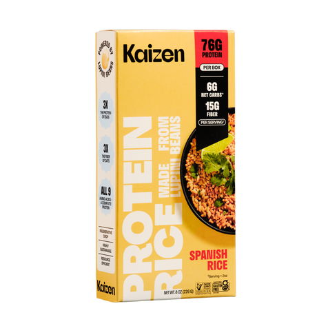 Kaizen Food Company Low Carb Plant Based Seasoned Rice 8 oz (226g) - Spanish