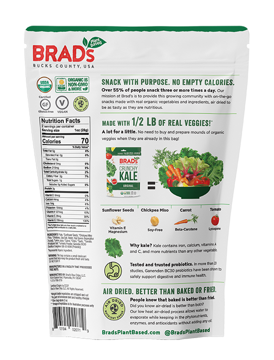Brad's Raw Foods Crunchy Kale