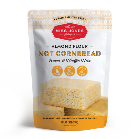 Miss Jones Baking Co. Preparado para pan y muffins "no maíz" Keto y Paleo 7.4 oz