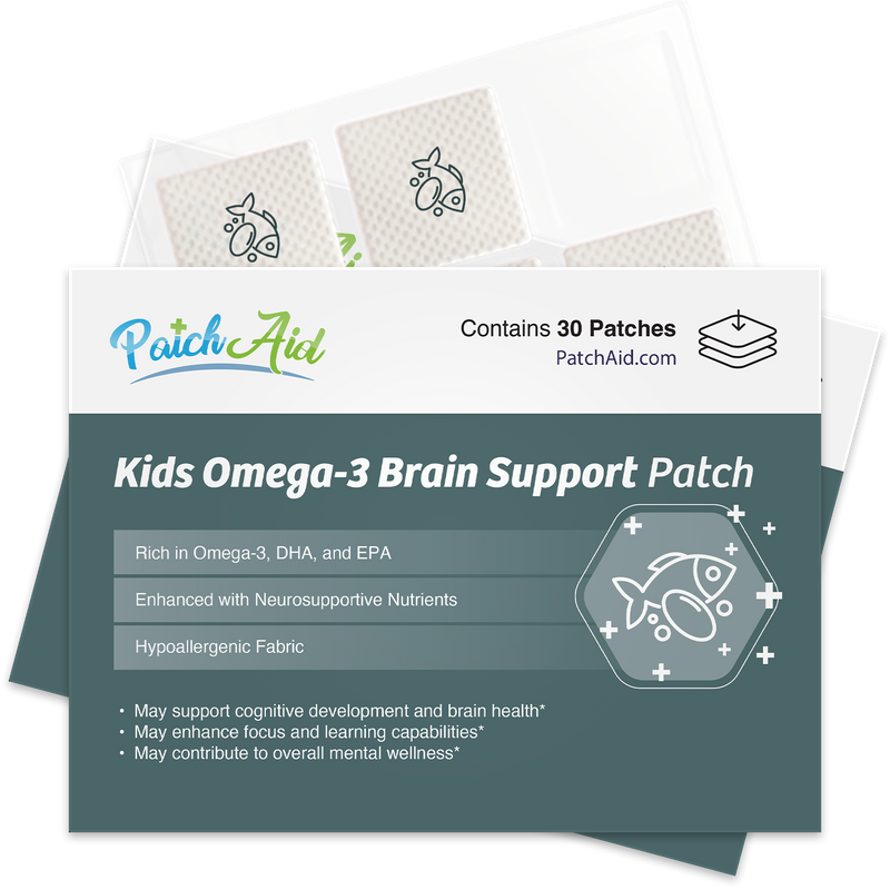 Kids Omega-3 Brain Support Patch by PatchAid