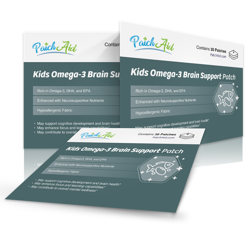 Kids Omega-3 Brain Support Patch by PatchAid