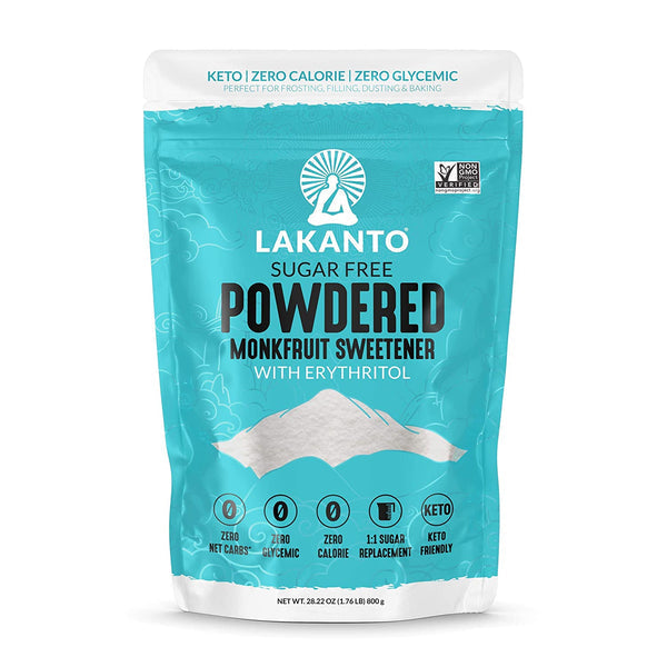 Lakanto Powdered Monkfruit Sweetener 1 lb.