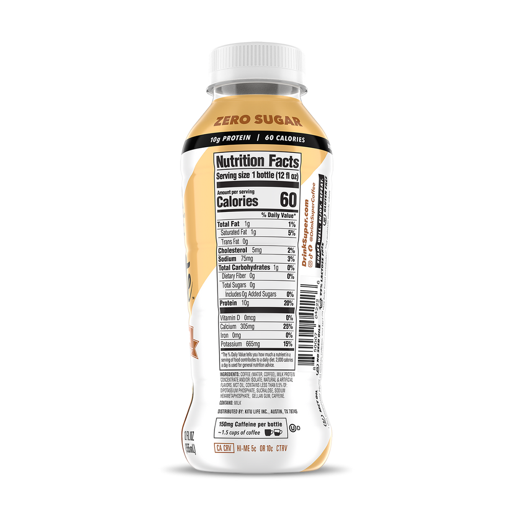 Super Coffee Lean Iced Latte, 12 fl oz by Super Coffee / Kitu