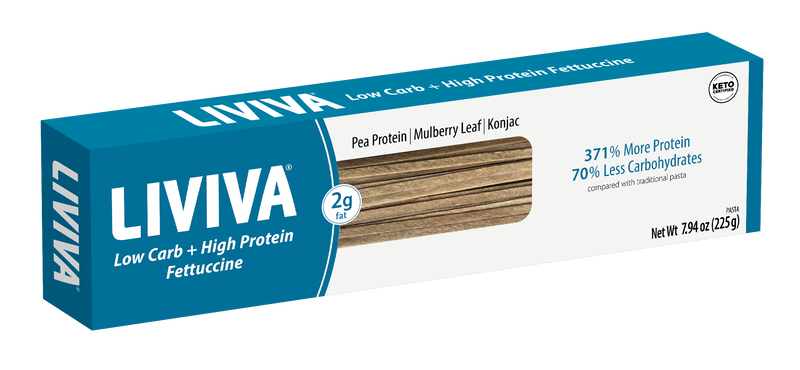 Liviva Low Carb + High Protein Pasta 225g (8oz)