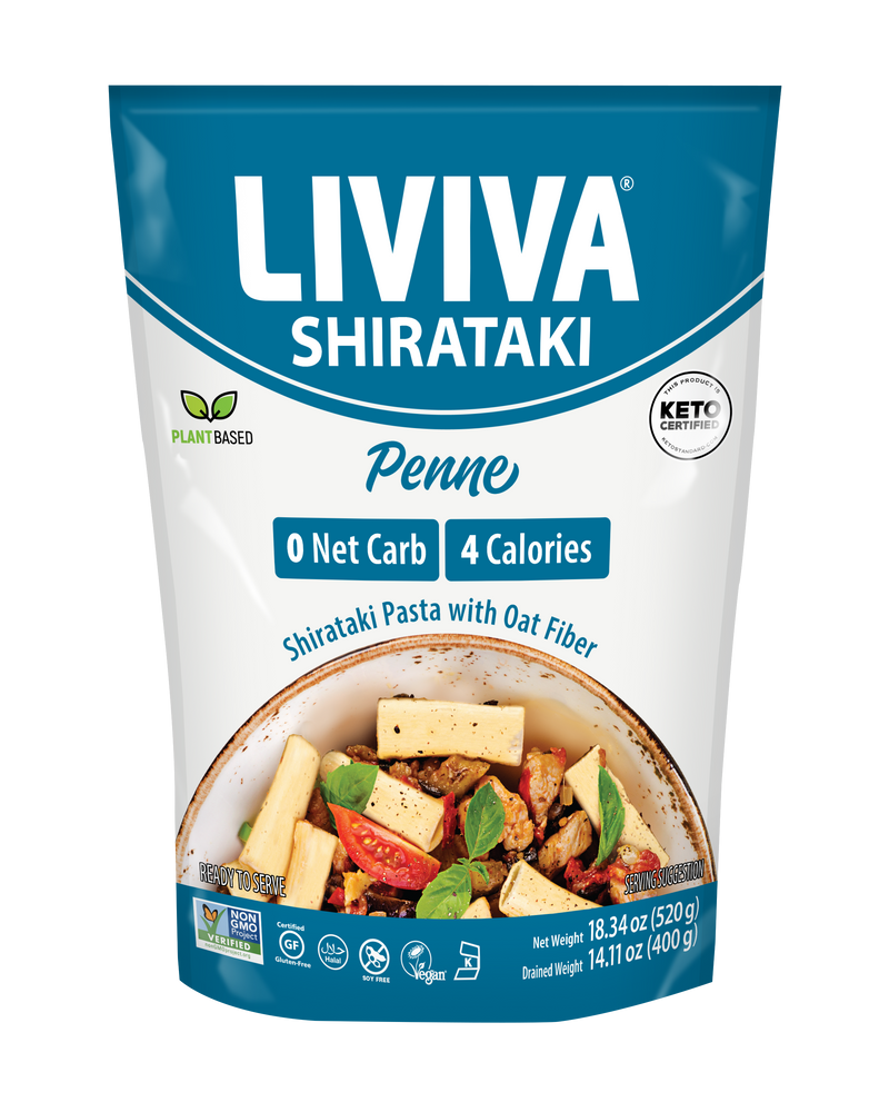 Liviva Organic Shirataki Pasta with Oat Fiber, 18.34 oz