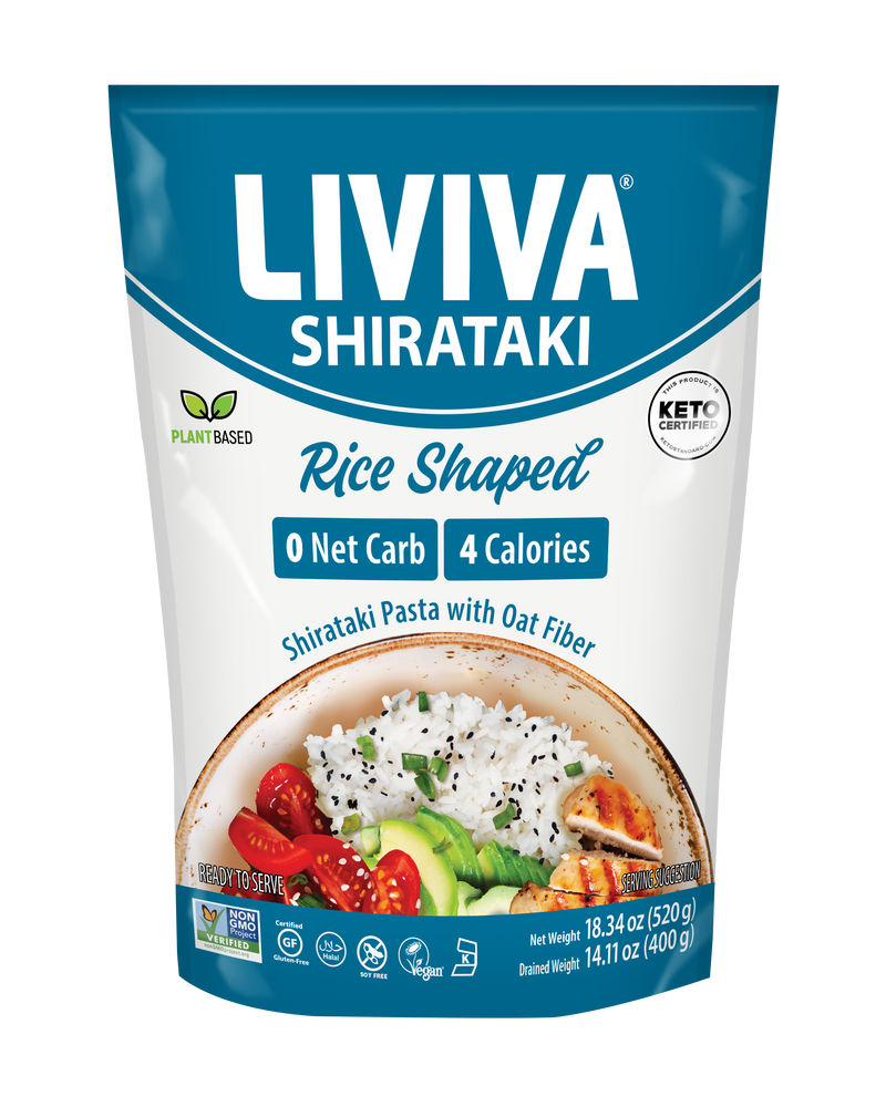 Liviva Organic Shirataki Pasta with Oat Fiber, 18.34 oz