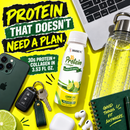BariatricPal Lemon Lime Power Pro Shot with 30 grams of protein plus collagen in a 3.53-fluid-ounce serving.