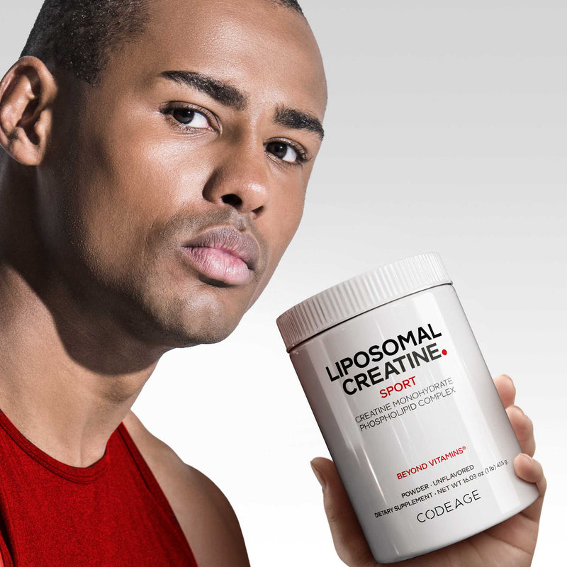 Liposomal Creatine Monohydrate Powder 5000 mg - Micronized Creatine Supplement by Codeage