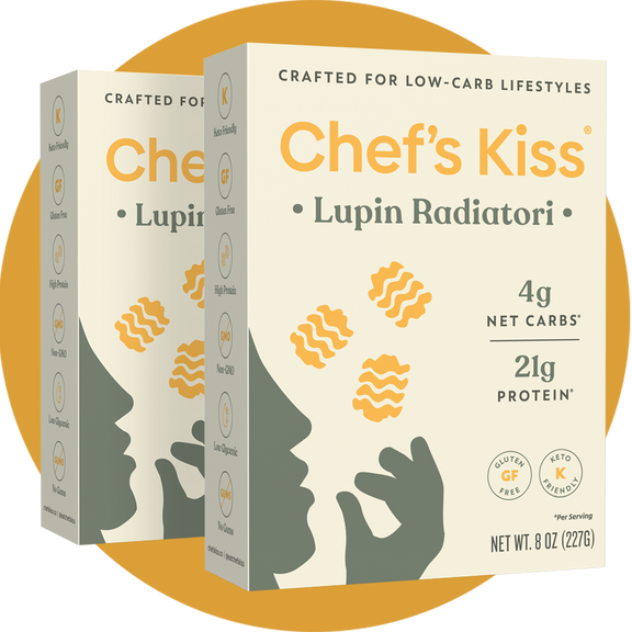 Chef's Kiss Lupin Pasta