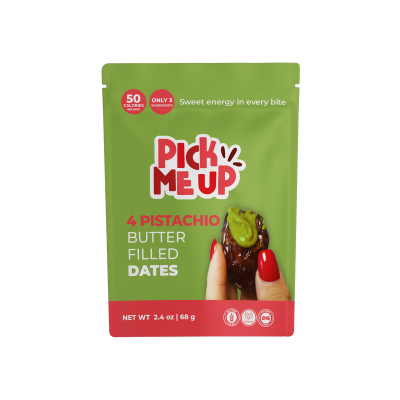 Pick Me Up Snacks Nut Butter Filled Dates, 2.8 oz