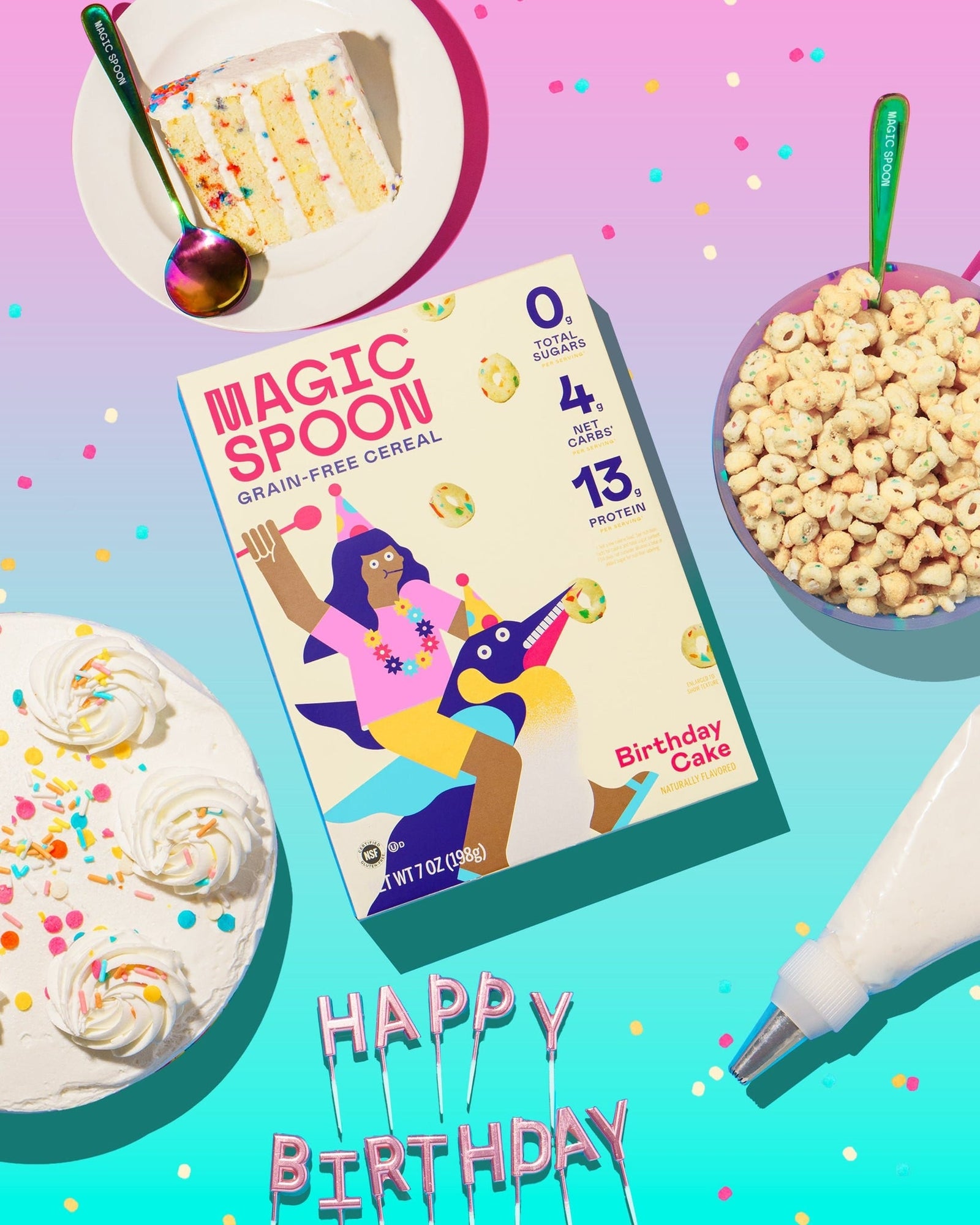 Magic Rocks Cereal Magic Spoon Grain-Free Cereal 7oz