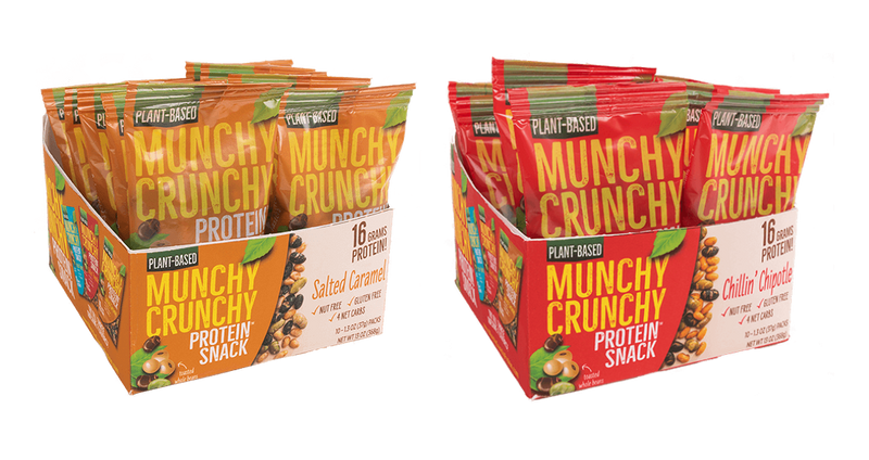 Munchy Crunchy Protein Snack - 2-Flavor Variety Pack